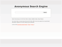 Tablet Screenshot of anonymousengine.com